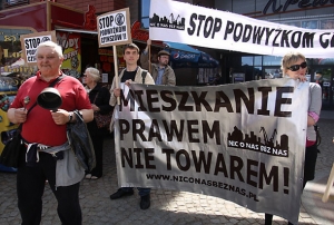 Marsz Pustych Garnków "Solidarnie Przeciwko Podwyżkom Czynszów" - Relacja Truj Miasto! TV 