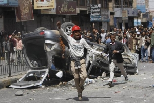 Demonstracje w Jemenie pod koniec lutego 2011